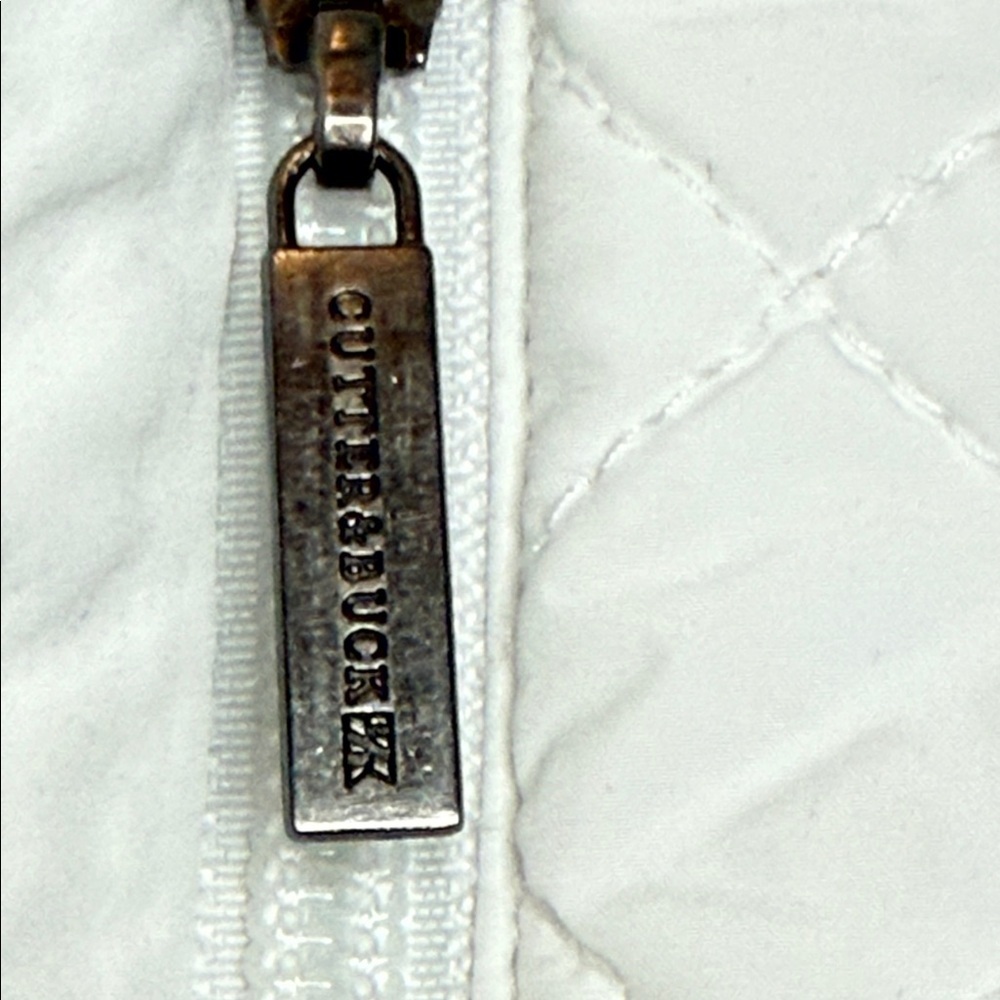 Cutter & Buck Women's Quilted Vest in White - Picture 9 of 15